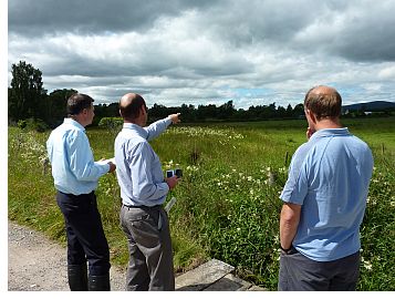 Discussing flood plane management